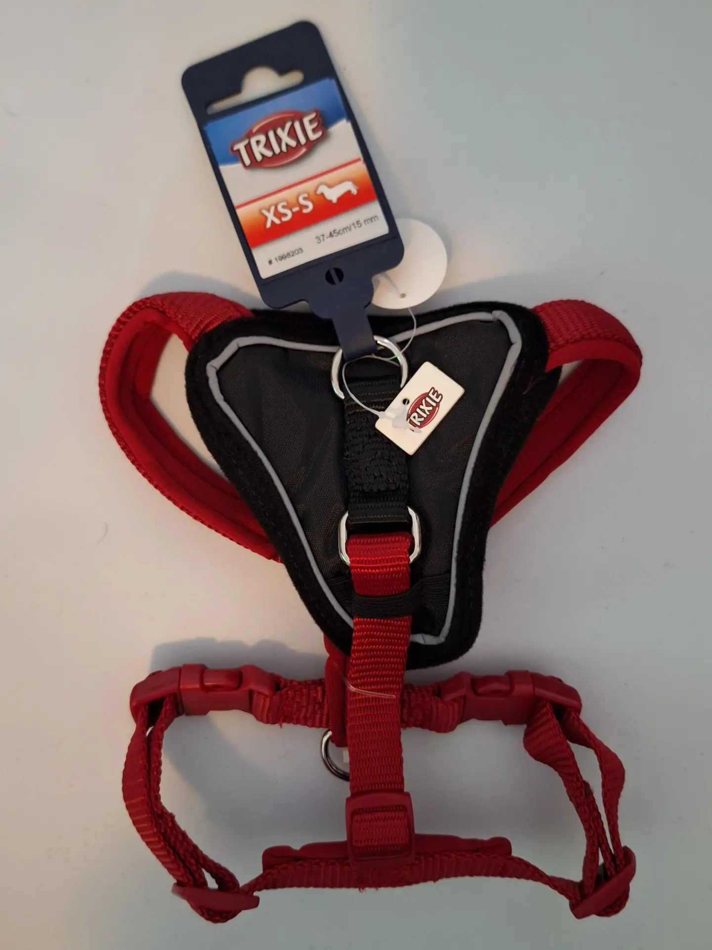 hundegeschirr trixie rot xs-s